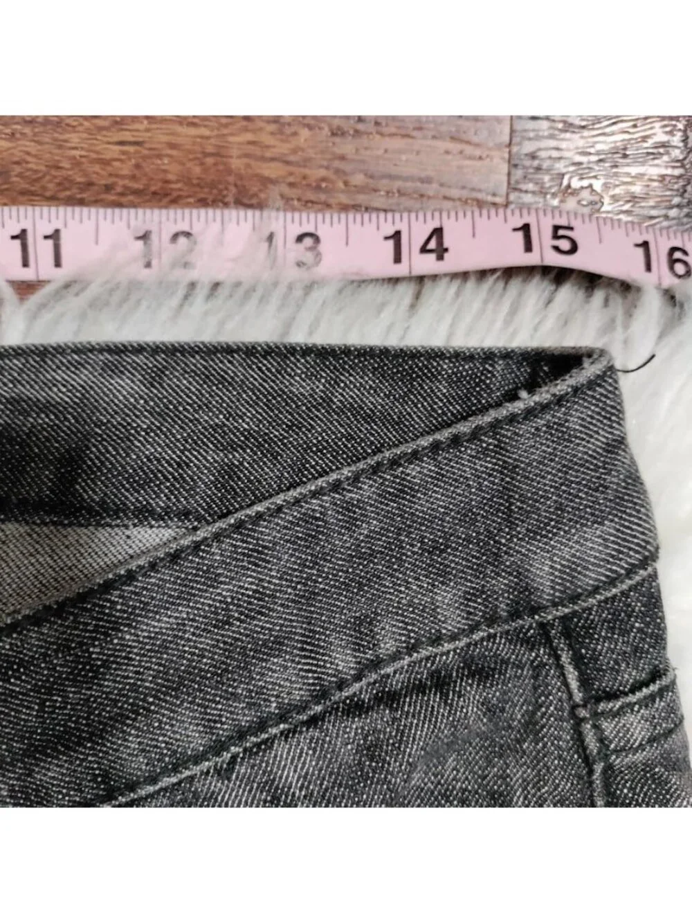 Michael Kors Size 6 Black Studded Pocket Slim Straight Jeans